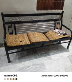 used iron sofa