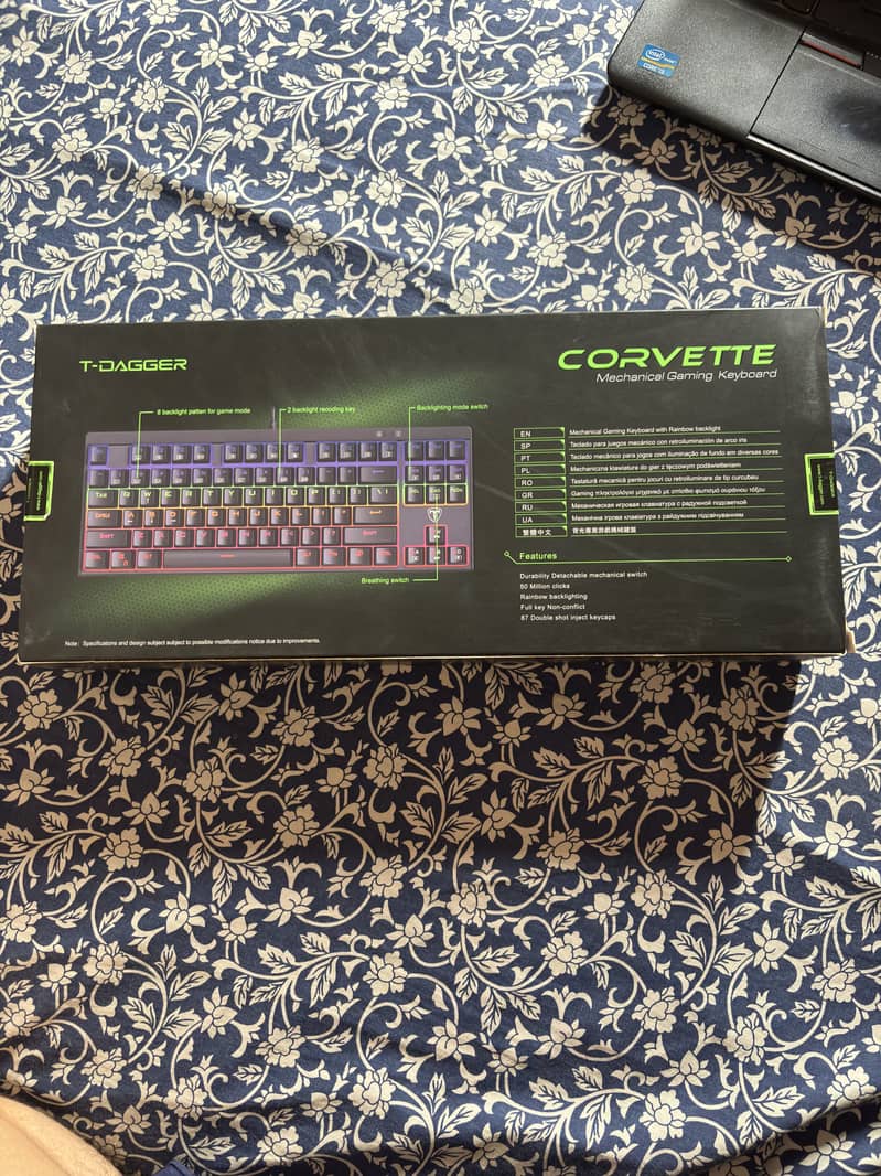T-dagger corvette Mechanical keyboard 1