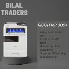 RICOH MP 305+ PRINTER PHOROCOPIER