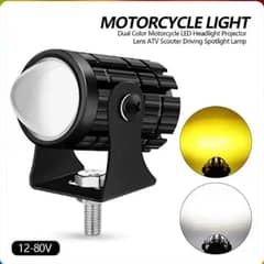 1 PC Mini Driving Fog Lights for Motorcycles, Cars, Jeeps - Spot Ligh