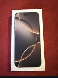 iPhone 16 pro max white colour storage one TB