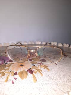 Vintage Cartier Vendome Santos Aviator Eyeglasses 18K Gold Plated