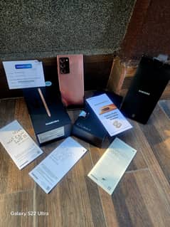 Samsung Galaxy Note 20 Ultra (Officials PTA Proved) Sale And Exchange