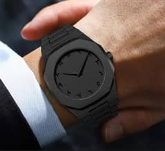 Black Arabic Aura Watch