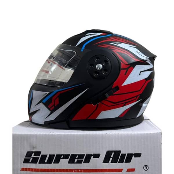 Super Air 3-in-1 Flip-Up Helmet – Random Graphics & Colors