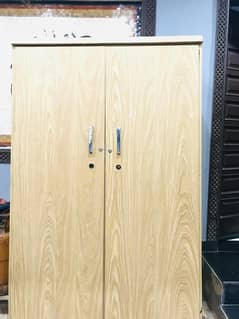 Wooden wadrobe with locker