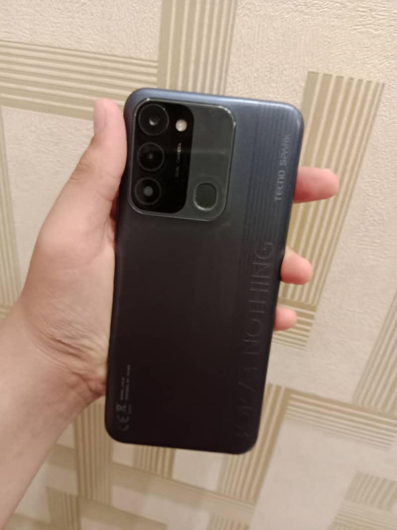 Tecno Spark 8C all janone part only screen damage  condition 10/8 6