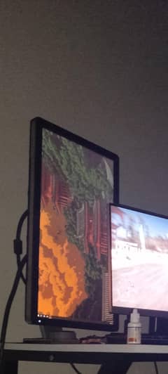 dell 1080p 60 FPS (second monitor slight green hue)