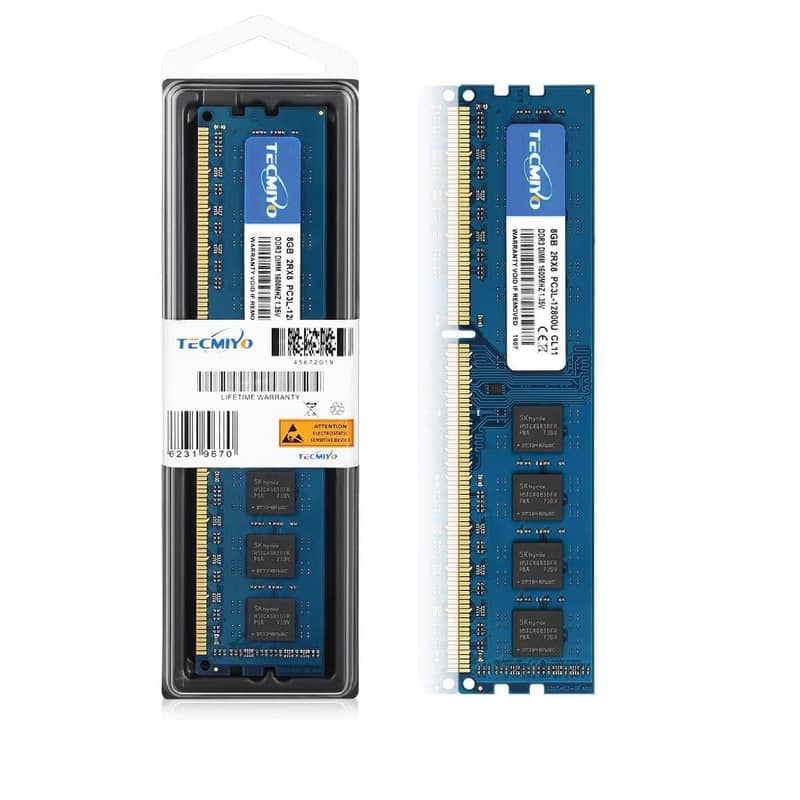 8GB DDR3 RAM Tecmiyo 1600MHz Desktop Ram - Computer Ram 0