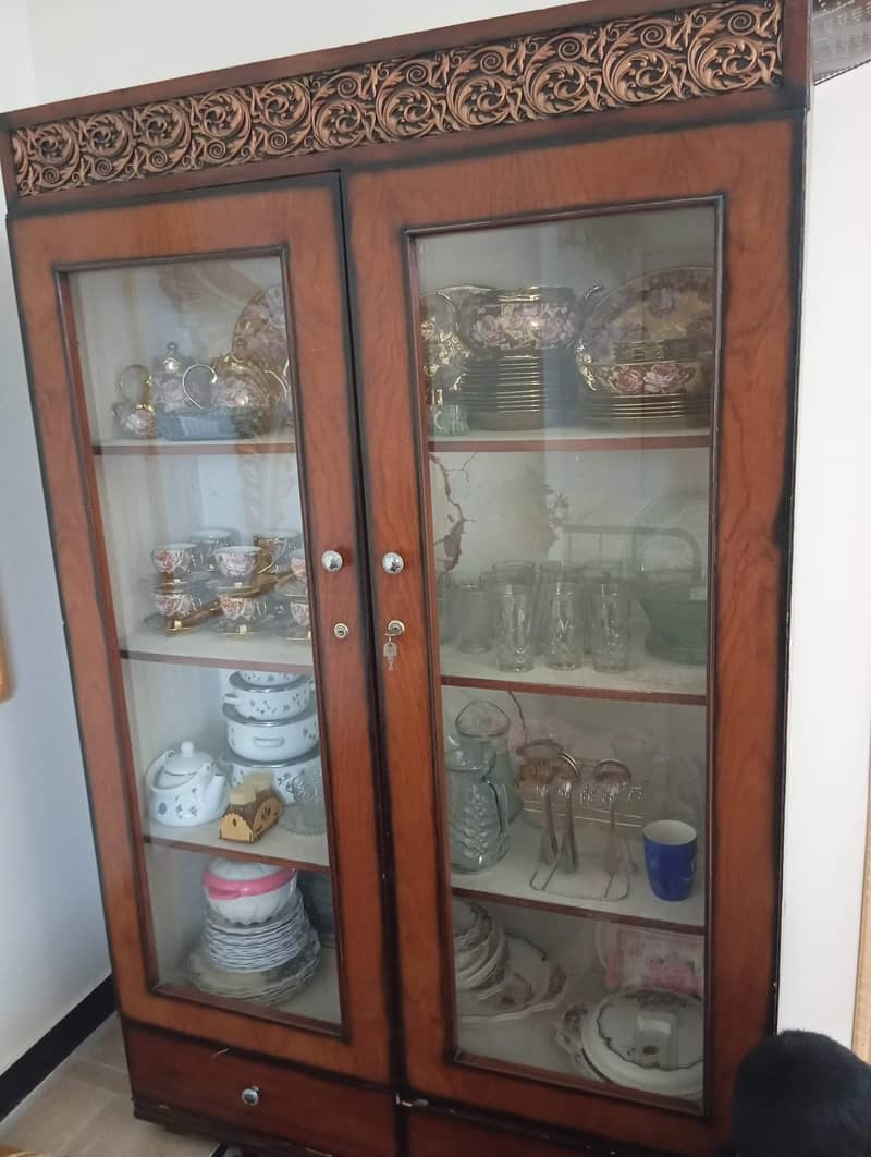 Bed with Dressing, cupboard and Side tables complete set 5