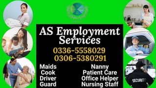 House maids , Maid, Baby Sitter, Chef , Couple , Driver ,Patient care
