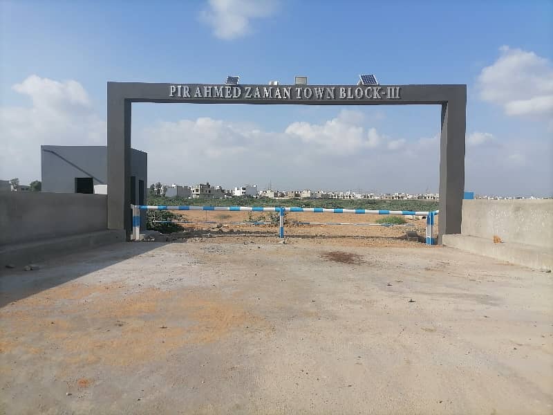 Prime Location Residential Plot In Pir Ahmed Zaman Town - Block 3 Sized 400 Square Yards Is Available 0