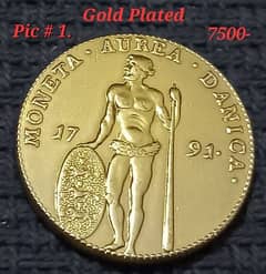 Rare Gold Plated Coins