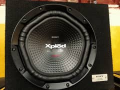 Sony xplod Subwoofer Bass tube 1800 Watts Original Made in vitamin i