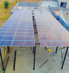 Solar system completed installation  (QSSS)