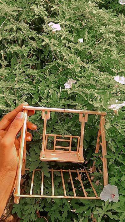 wooden swing hand made