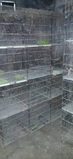 birds cage 5 pice  (12 khany wala 27000)(8 khany wala 170000)