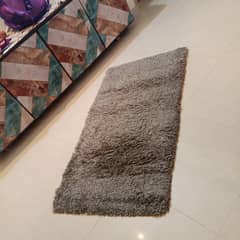 shaggy rug gey  color