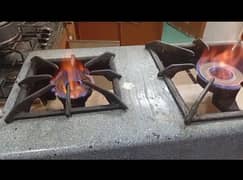2 burner gass stove
