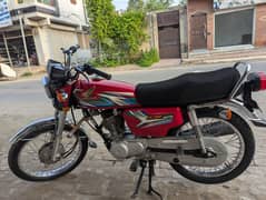 Honda CG 125 Red Color