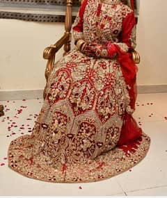 heavy emblished  bridal lehnga in reasonable price