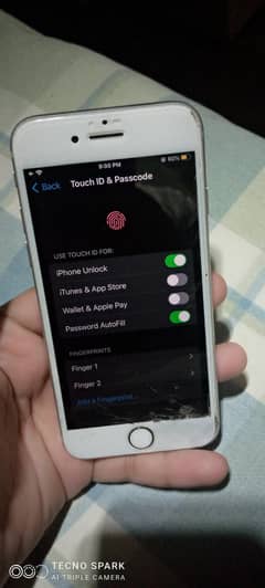 I phone 7 128 GB non  all OK touch break 03440679201