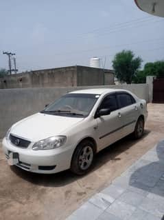 Toyota Corolla xli 2003 model Jhelum number