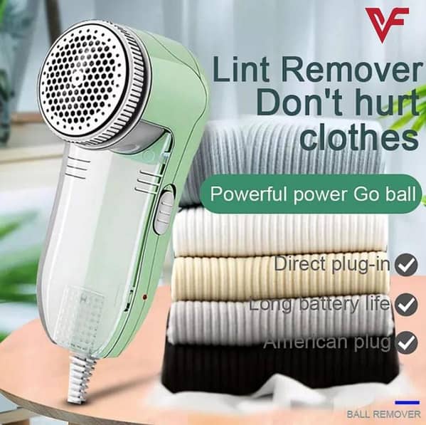 Electric Lint Remover for Clothes, Sweaters, Wool Knitwear, and Fabrics - Efficient Fabric Shaver to Clean Lints from Upholstery and More