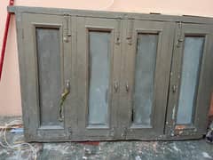 wood window