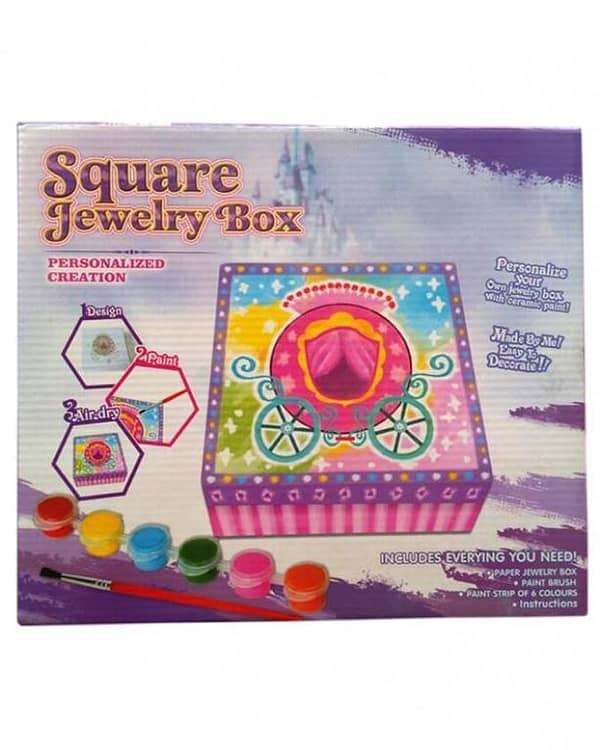 Jewelry Box in Square Design