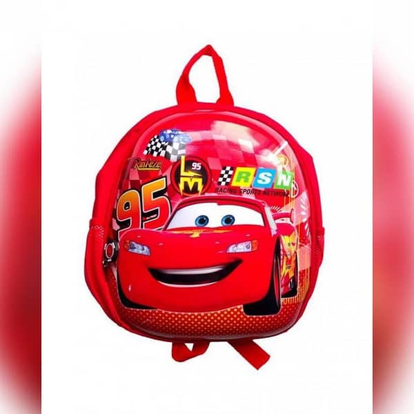 Cars Lightning McQueen School Bag - Model 007