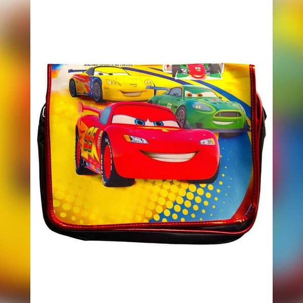 Lightning McQueen Red School File Bag