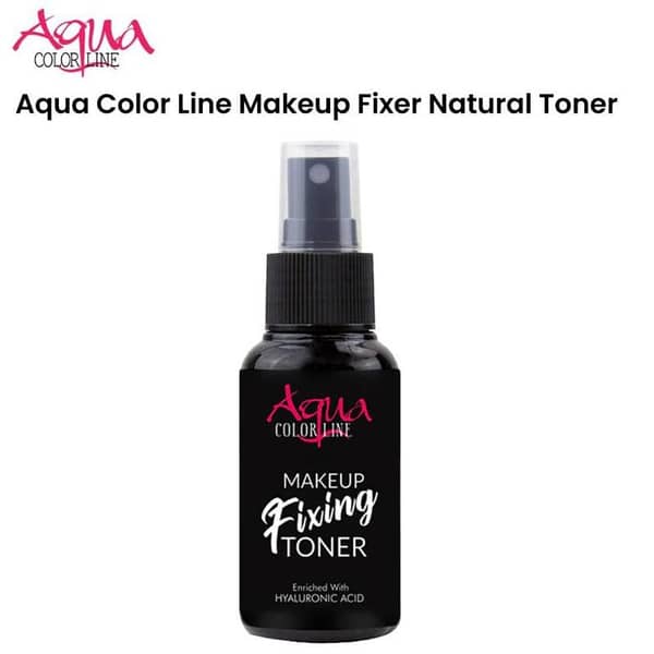 Aqua Color Line Natural Toner and Makeup Fixer
