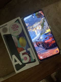 Samsung a51 with box Panel Change