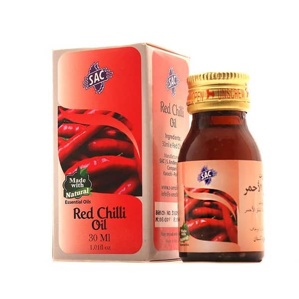 SAC Red Chili Oil 30ml - Natural Spicy Flavor for Cooking