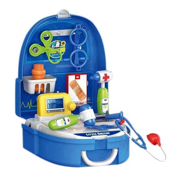 Little Doctor Medical Backpack for Kids - 17-Piece Playset