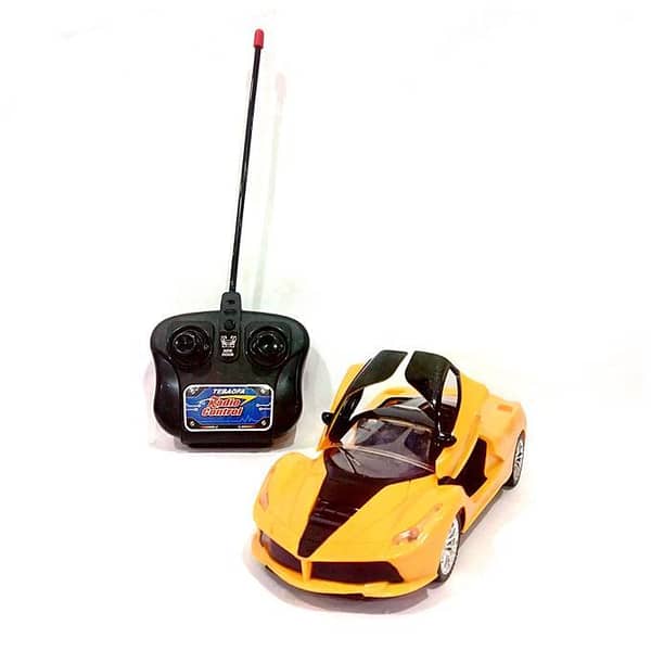 Yellow La-Ferari RC Car