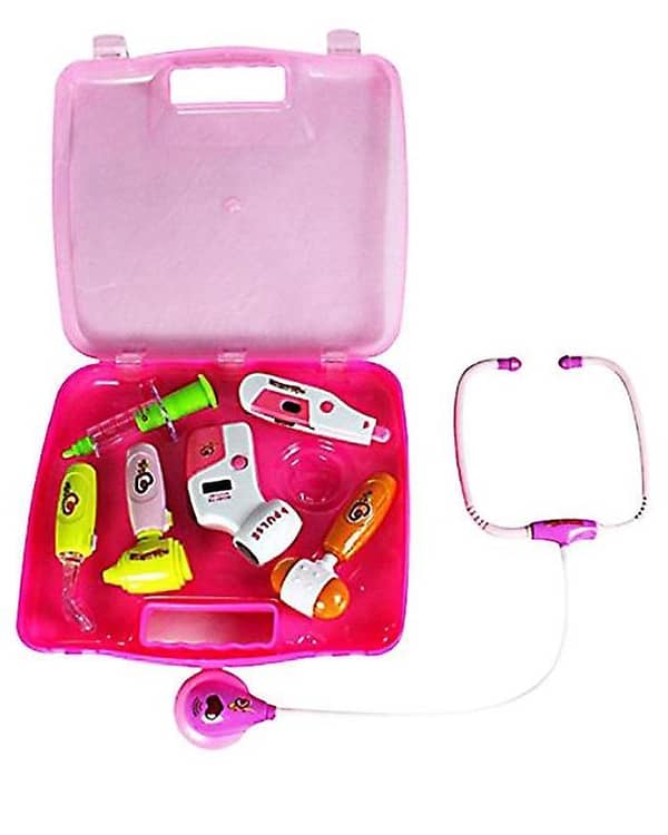 Planet X Pink Little Dentist Doctor Briefcase for Kids