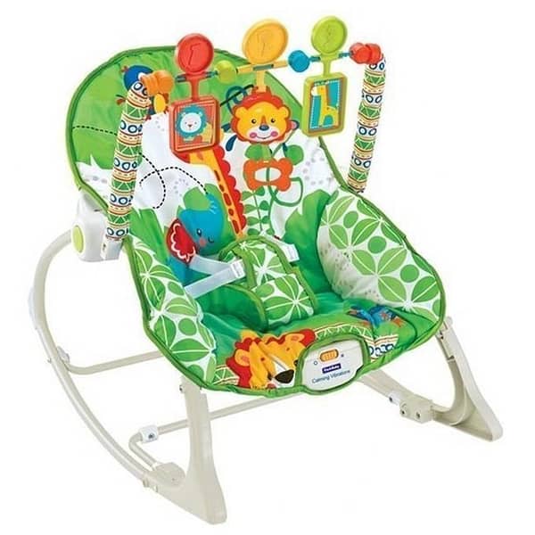 Fitch Baby Infant to Toddler Rocker Bouncer - Green Color