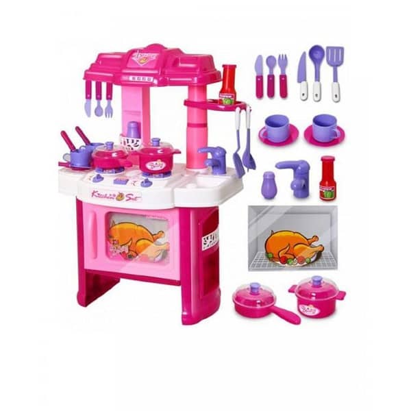 Pink Princess Kitchen Set for Kids