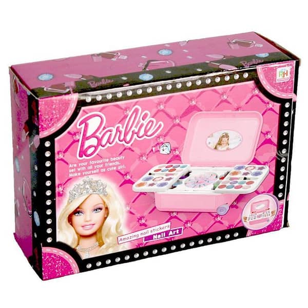 Barbie Doll Makeup and Nail Art Set for Kids