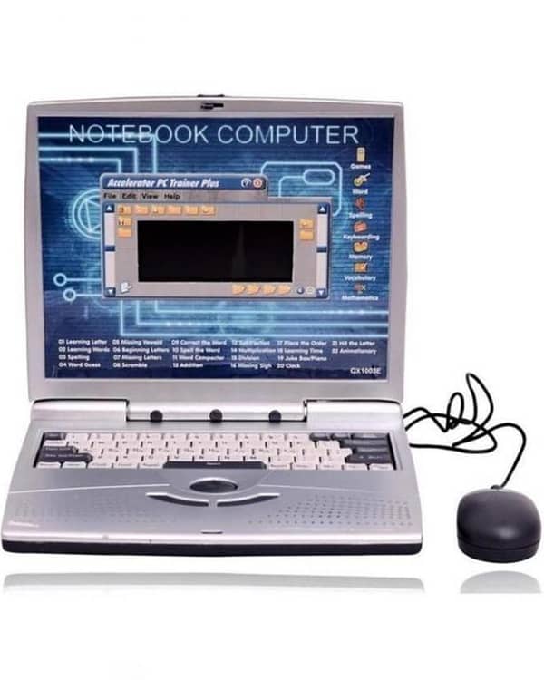 Planet X - Kids Learning Laptop - Grey