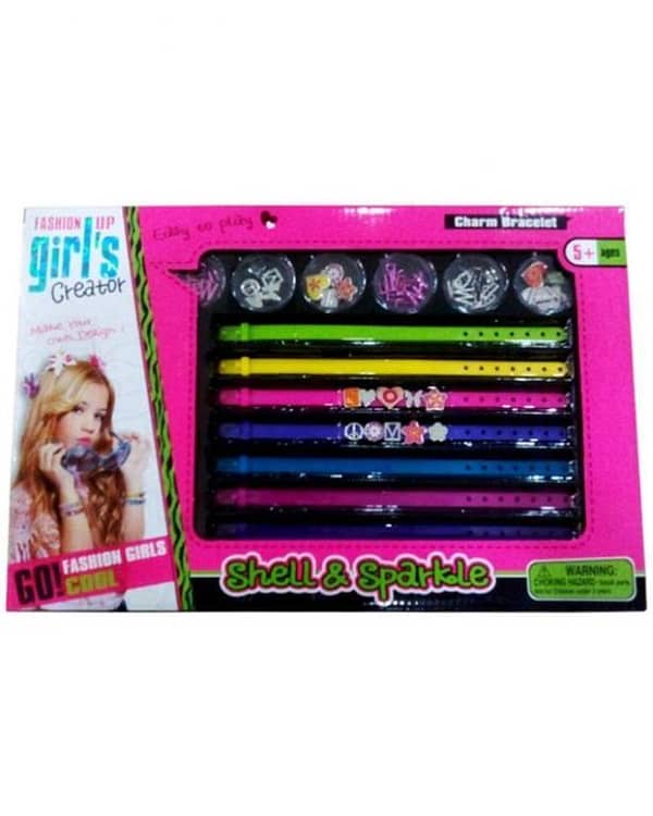 DIY Charm Bracelet Kit for Girls