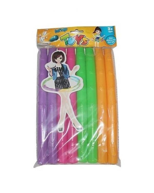 Multicolor Plastic Rainbow Hula Hoop for Kids