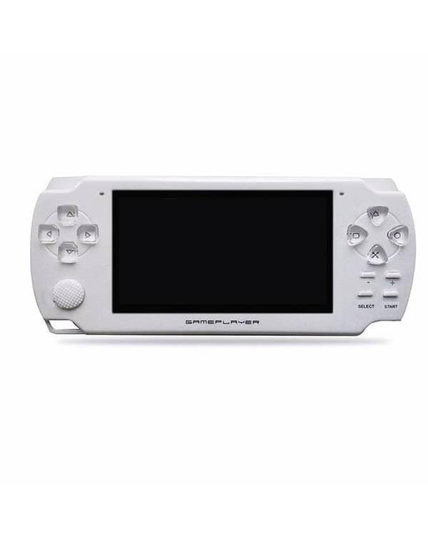 64-Bit Preloaded Video Game Console - 4.5-Inch Display, 4GB Memory, VGA Camera, White