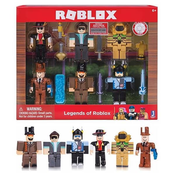 Roblox Legends: 6-Piece Character Set for Creative Adventures