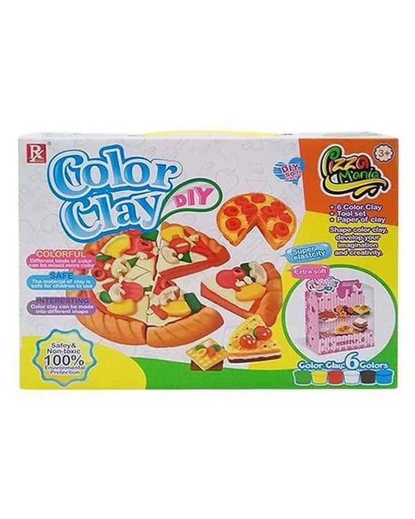 Color Clay Pizza Mania Play Dough