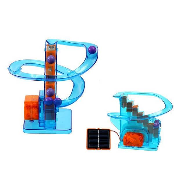 Educational Solar Kit: Solar Roller Coaster Race Science Toy