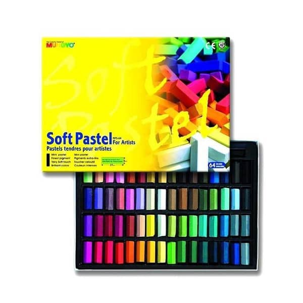 64 Color Soft Pastel Set