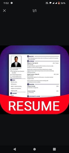 graphic designer + cv maker